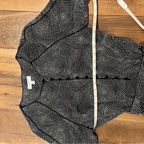 Equipment Femme Abelina Belted Dress True Black Sandshell Size 8 P1 - Picture 9 of 9